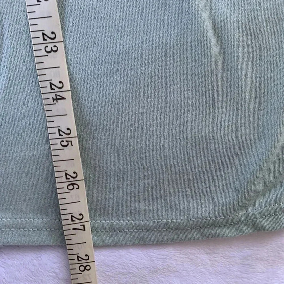 Adult Billie Eilish Ringer Tee Graphic Print Teal Green Shirt Size Large NWT - Picture 8 of 9